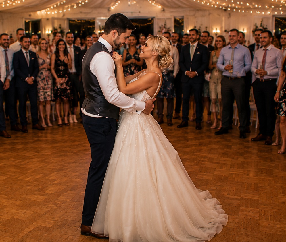 wedding first dance sherwood entertainments devon 1